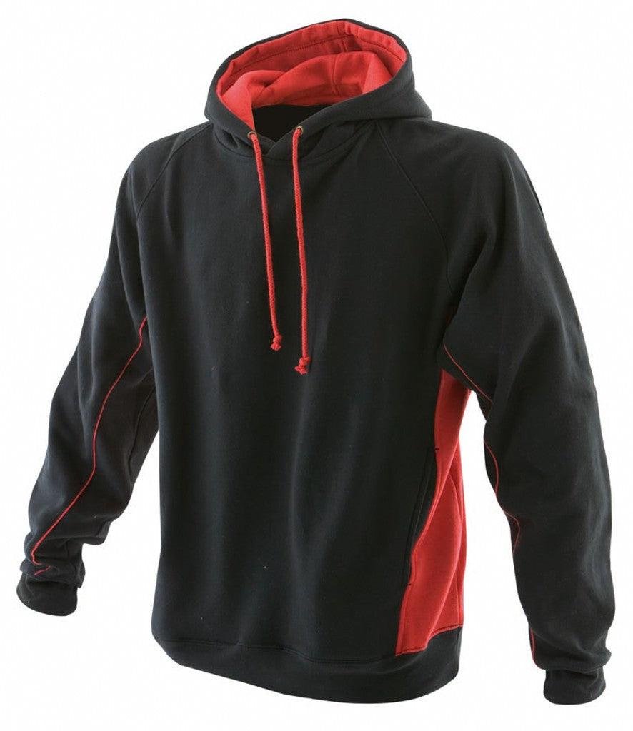 Pull Over Hoodie | BLACK/RED