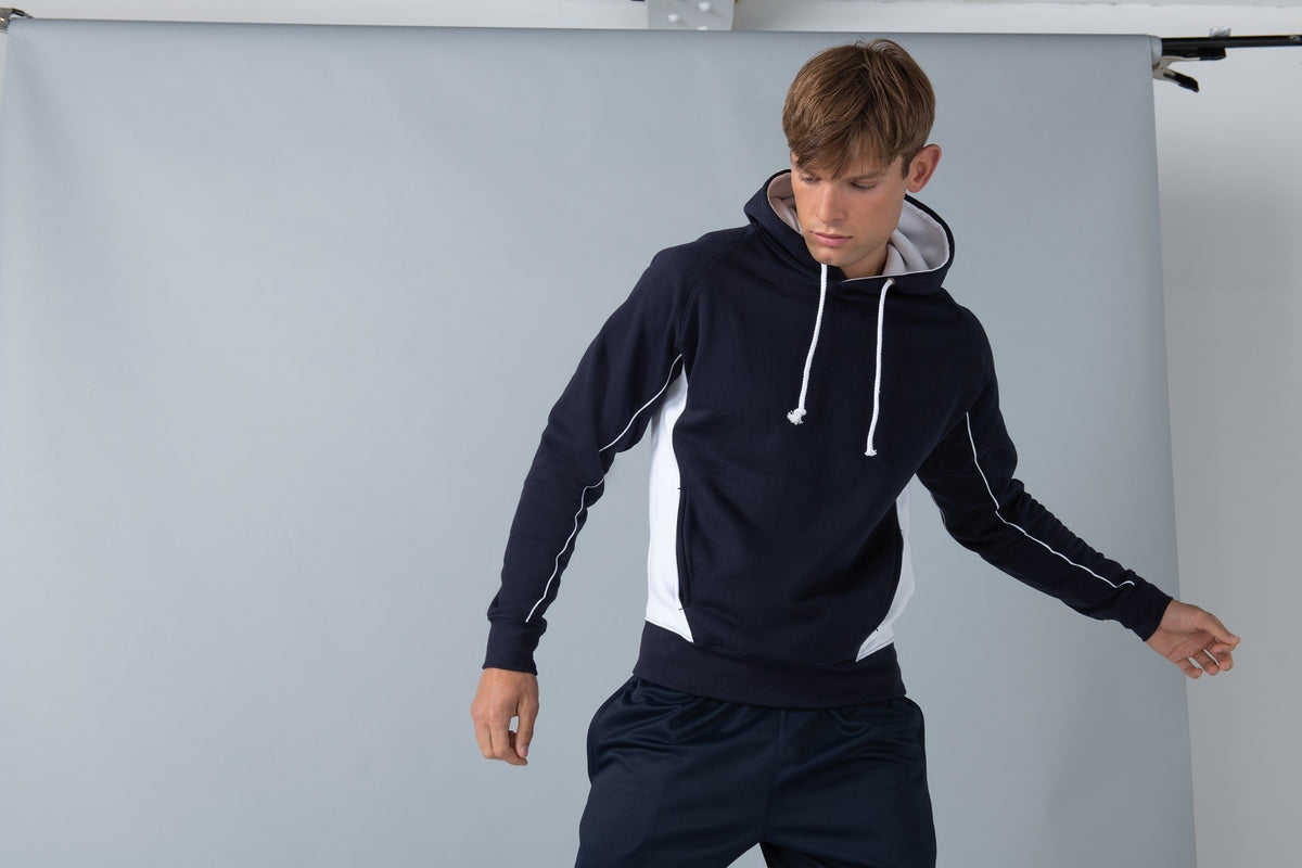 Pull Over Hoodie | NAVY/WHITE