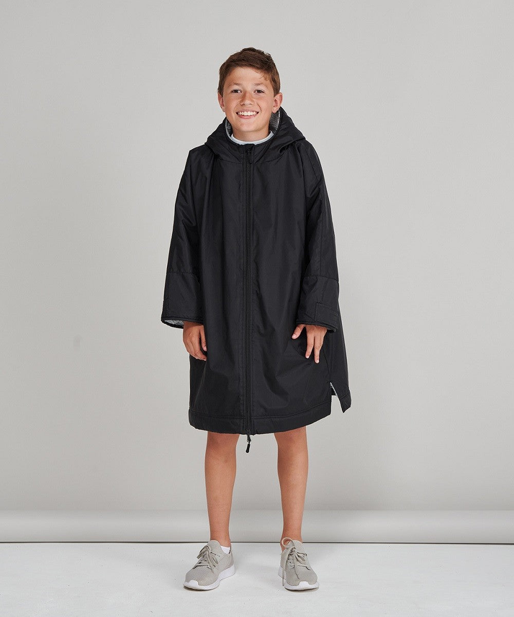 Kids All Weather Robe | BLACK