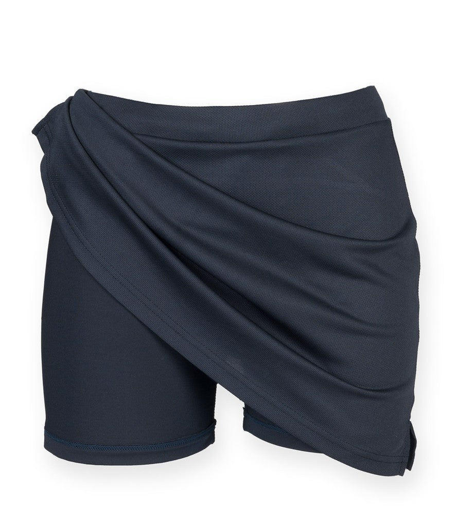 Women's Skort With Wicking Finish | NAVY