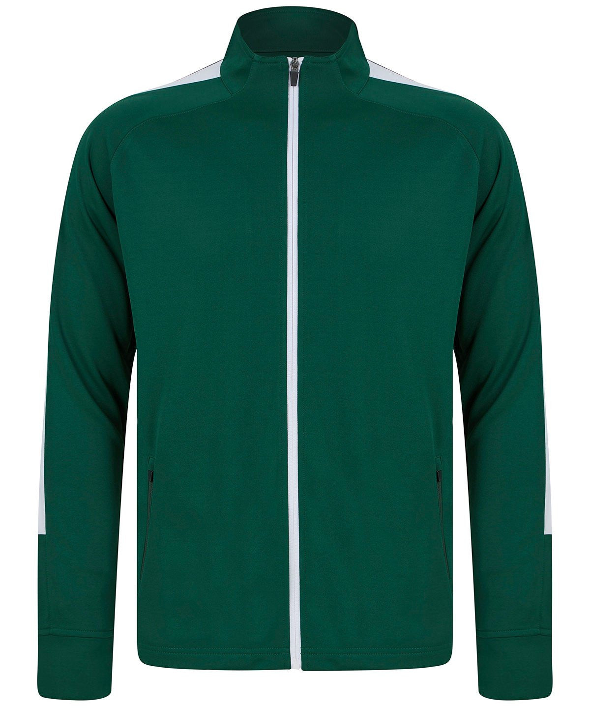 Knitted Tracksuit Top | BOTTLE/WHITE