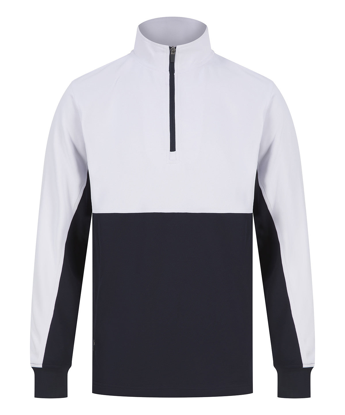 Quarter Zip Tracksuit Top | NAVY/WHITE