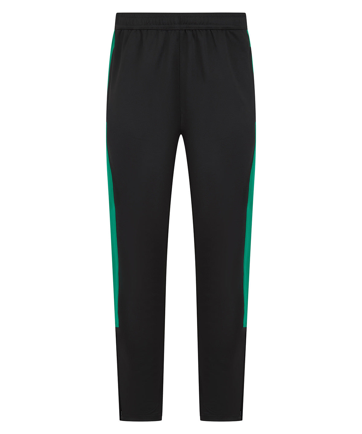 Knitted Tracksuit Pants | BLACK/EMERALD