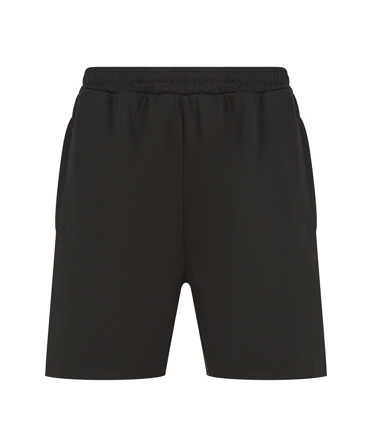 Knitted Shorts With Zip Pockets | BLACK