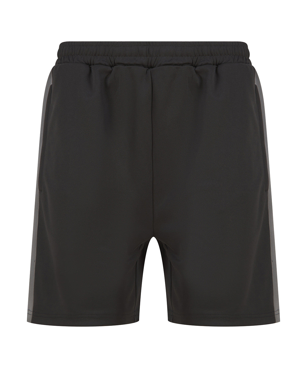 Knitted Shorts With Zip Pockets | BLACK/GUNMETAL