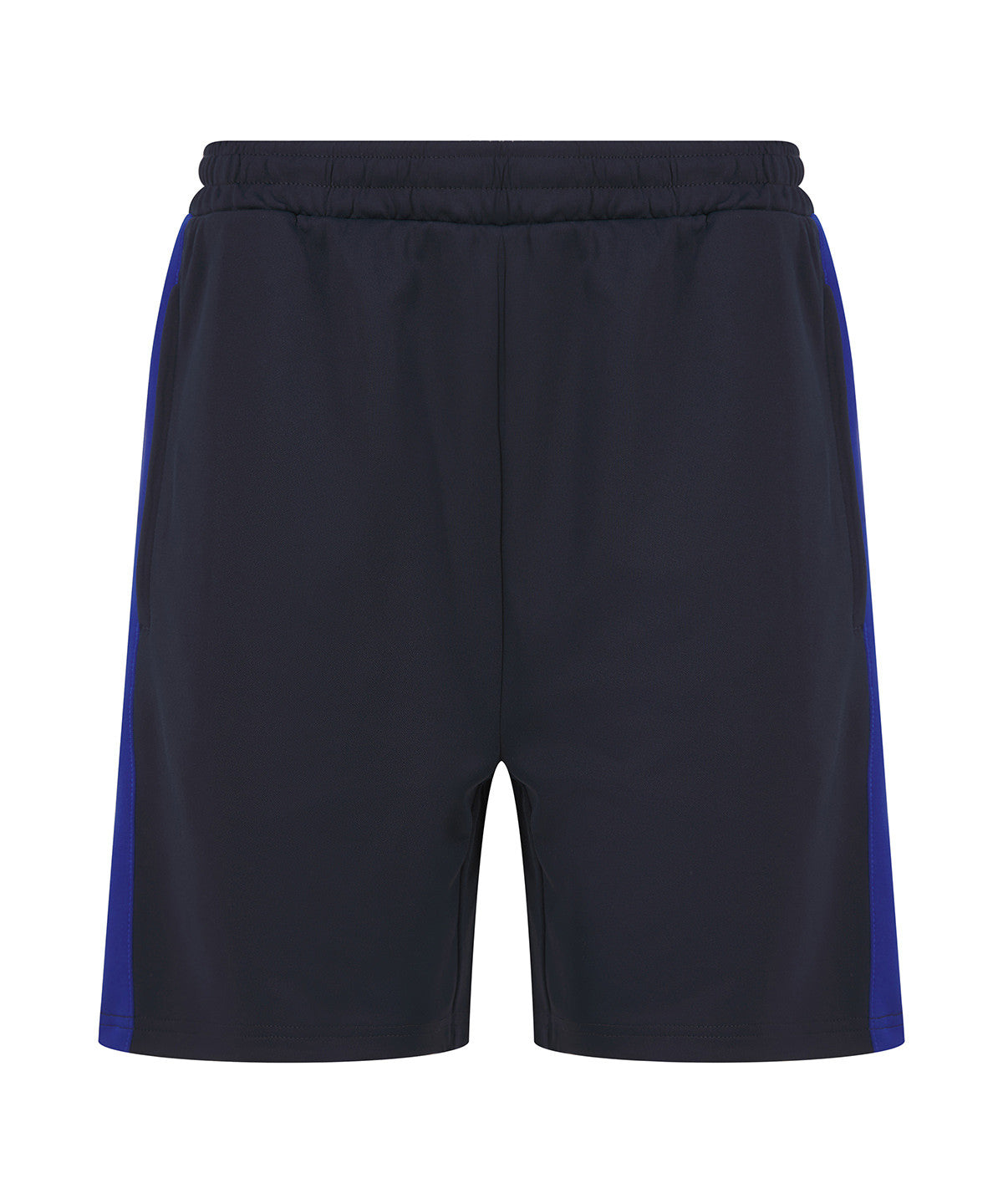 Knitted Shorts With Zip Pockets | NAVY/ROYAL