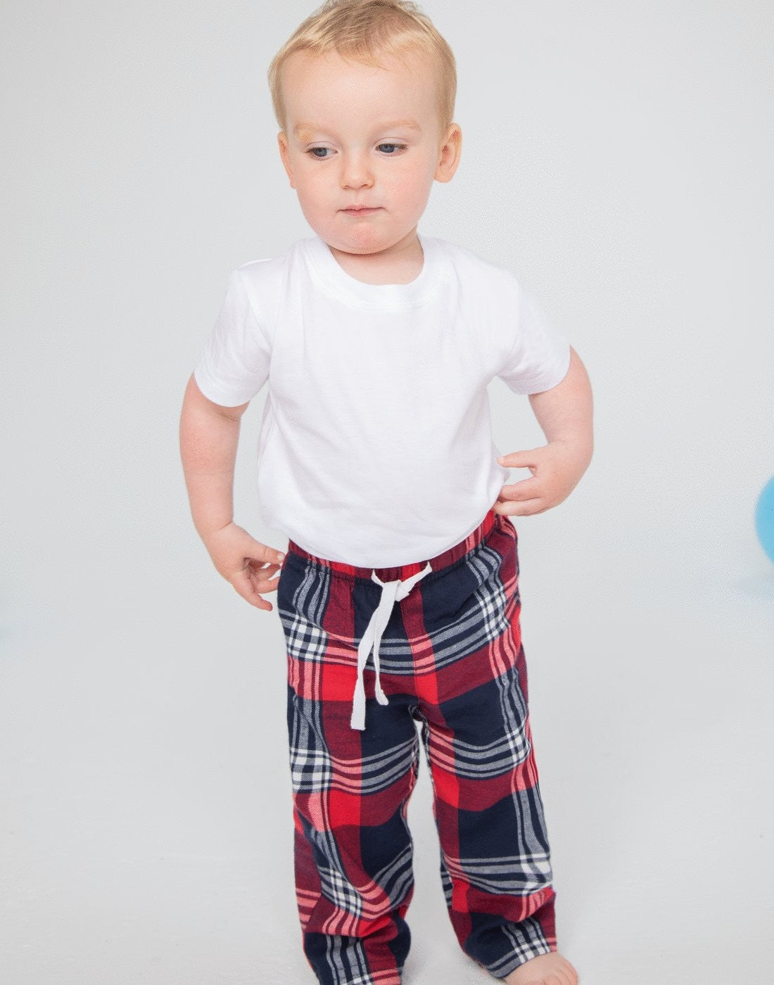 Baby/Toddler Tartan Lounge Pants | NAVY/GREEN