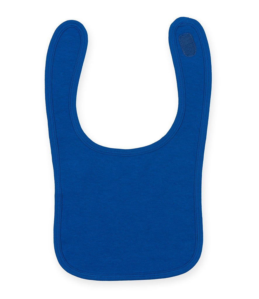 Plain and Contrast Bib | ROYAL BLUE