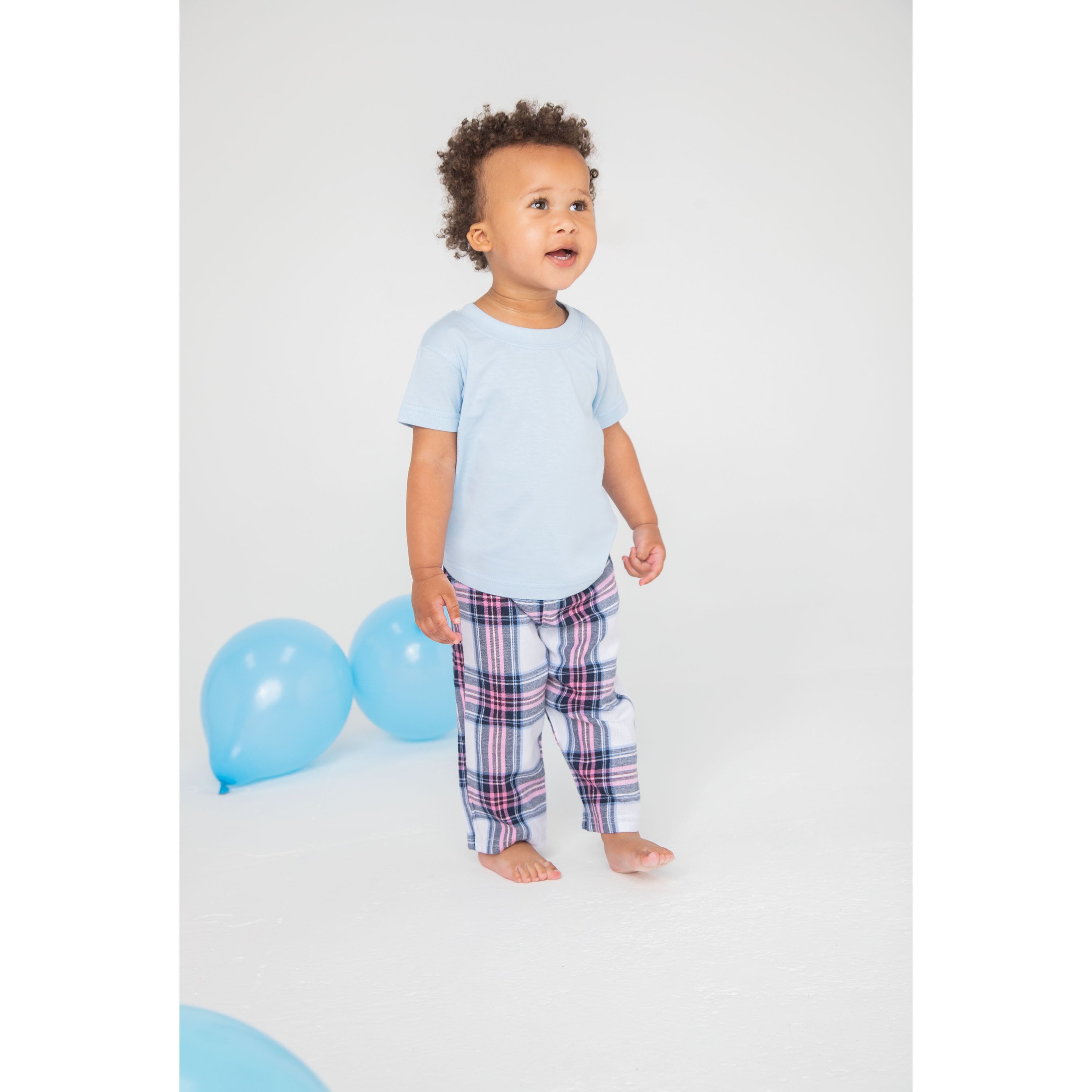 Baby/Toddler Tartan Lounge Pants | RED/NAVY