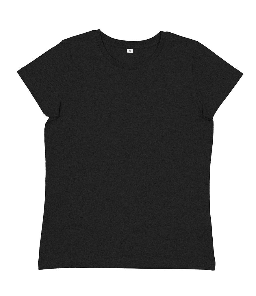 Ladies Essential Organic T-Shirt | CHARCOAL GREY MELANGE