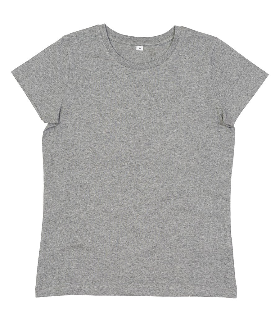 Ladies Essential Organic T-Shirt | HEATHER GREY MELANGE