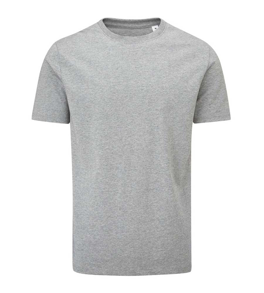 Unisex Essential Heavyweight T-Shirt | HEATHER GREY MELANGE