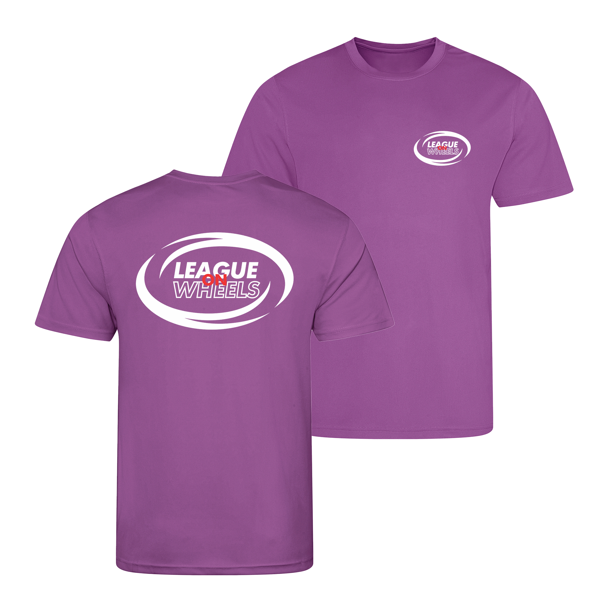 League on Wheels Kids T-Shirt | MAGENTA MAGIC