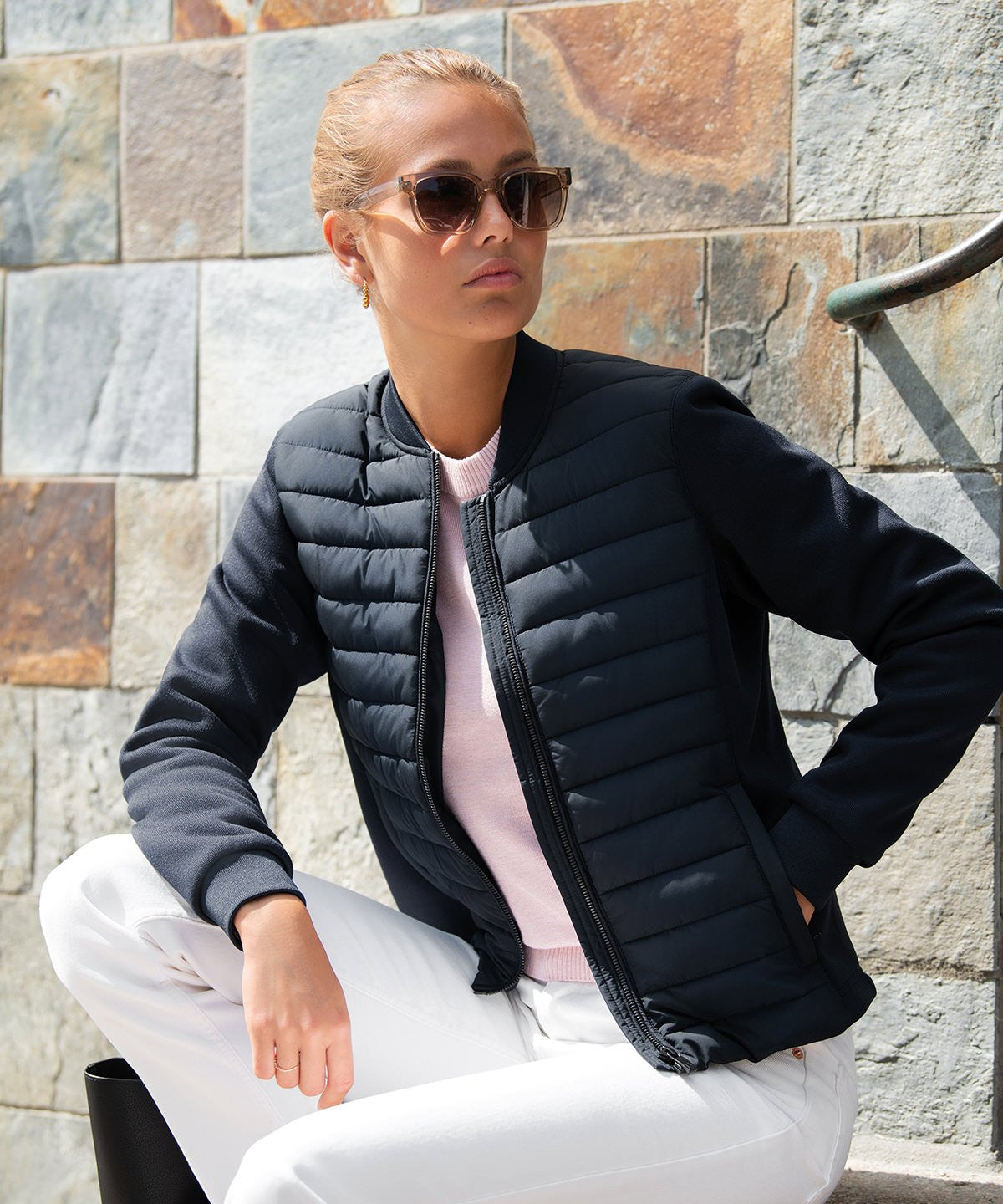 Ladies Crescent Jacket | NAVY