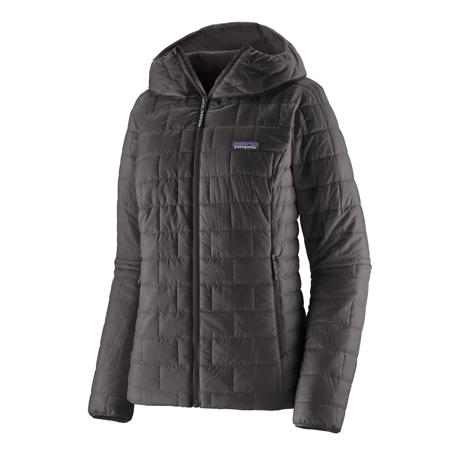 Patagonia Womens Nano Puff Hoody | BLACK