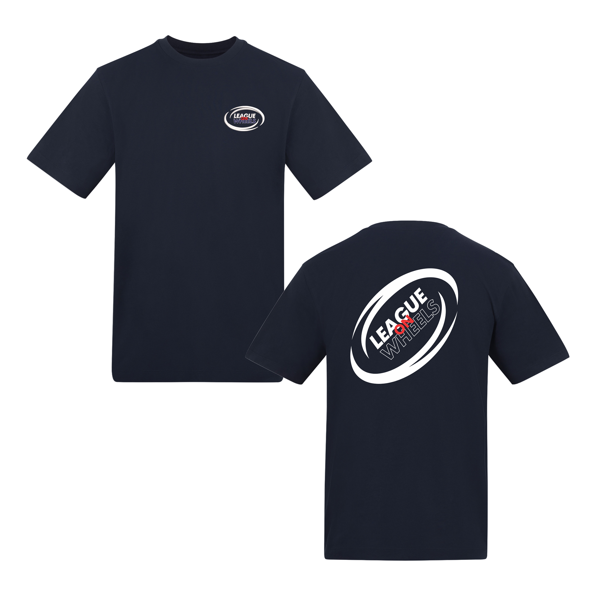 League on Wheels T-Shirt | NEW FRENCH NAVY