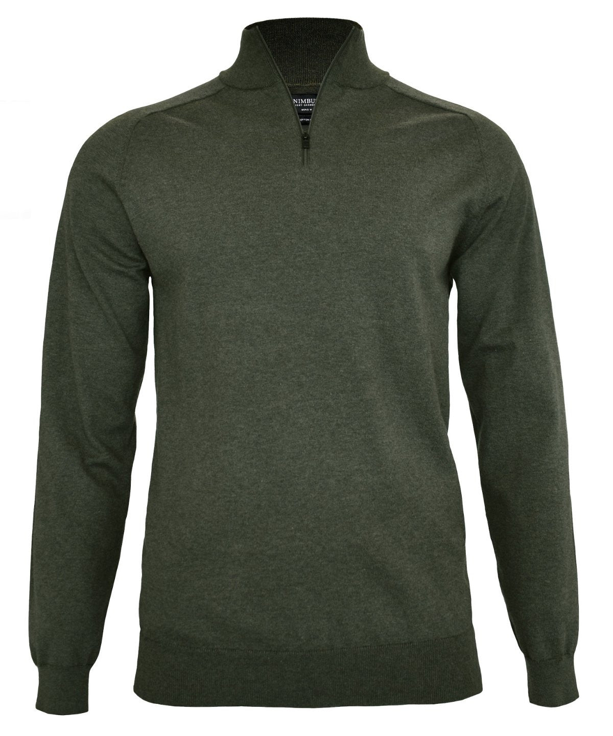 Brighton Quarter Zip | OLIVE MELANGE