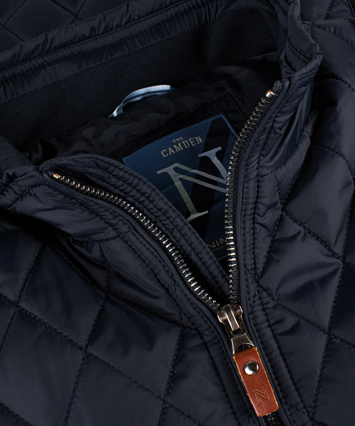 Camden Diamond Quilted Gilet | MIDNIGHT BLUE