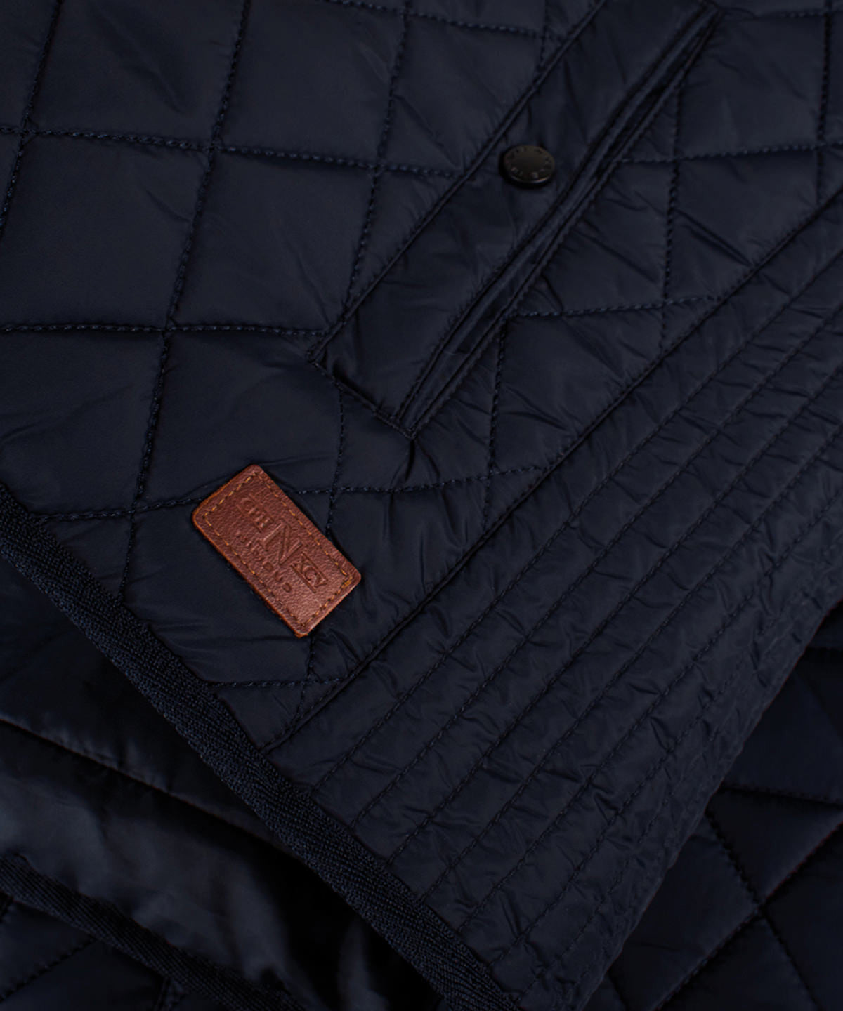 Camden Diamond Quilted Gilet | MIDNIGHT BLUE