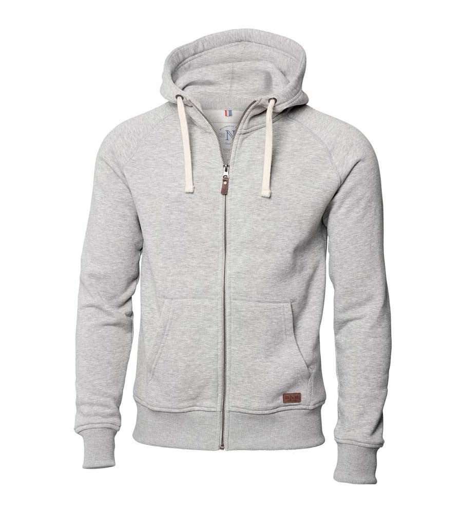 Williamsburg Fashionable Hooded Sweatshirt | GREY MELANGE