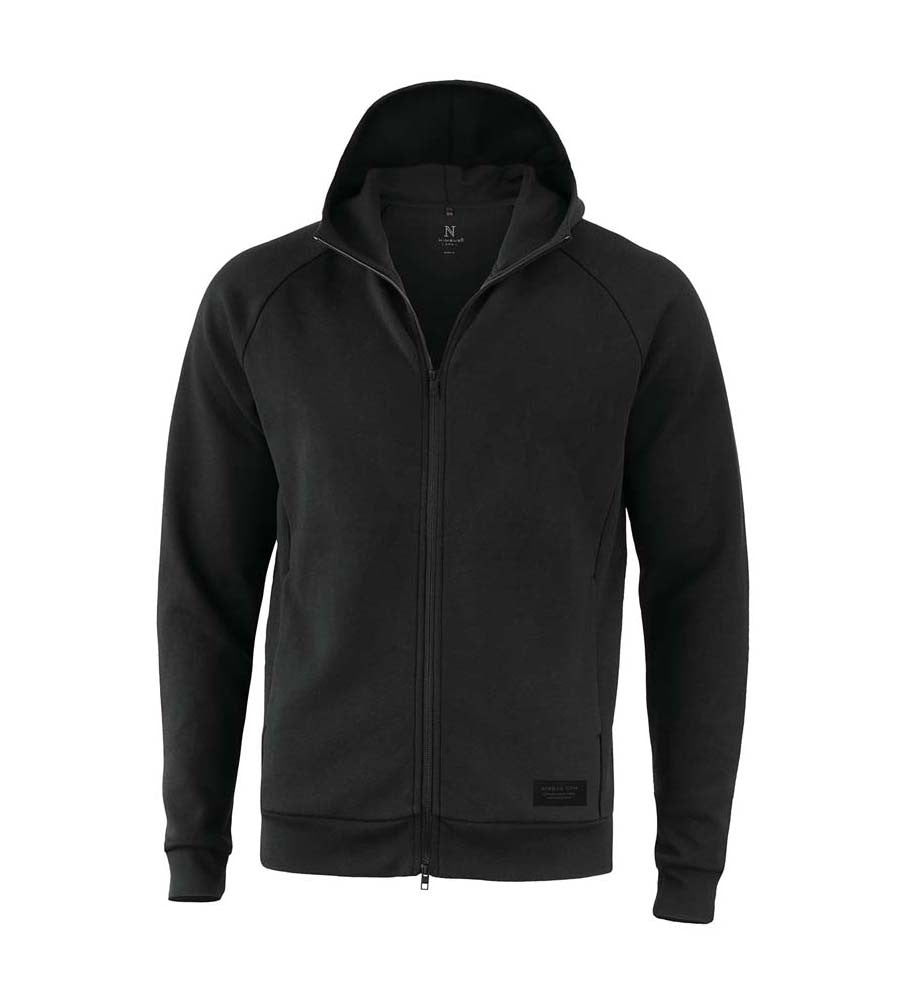 Hampton - Premium Double Faced Hoodie | BLACK