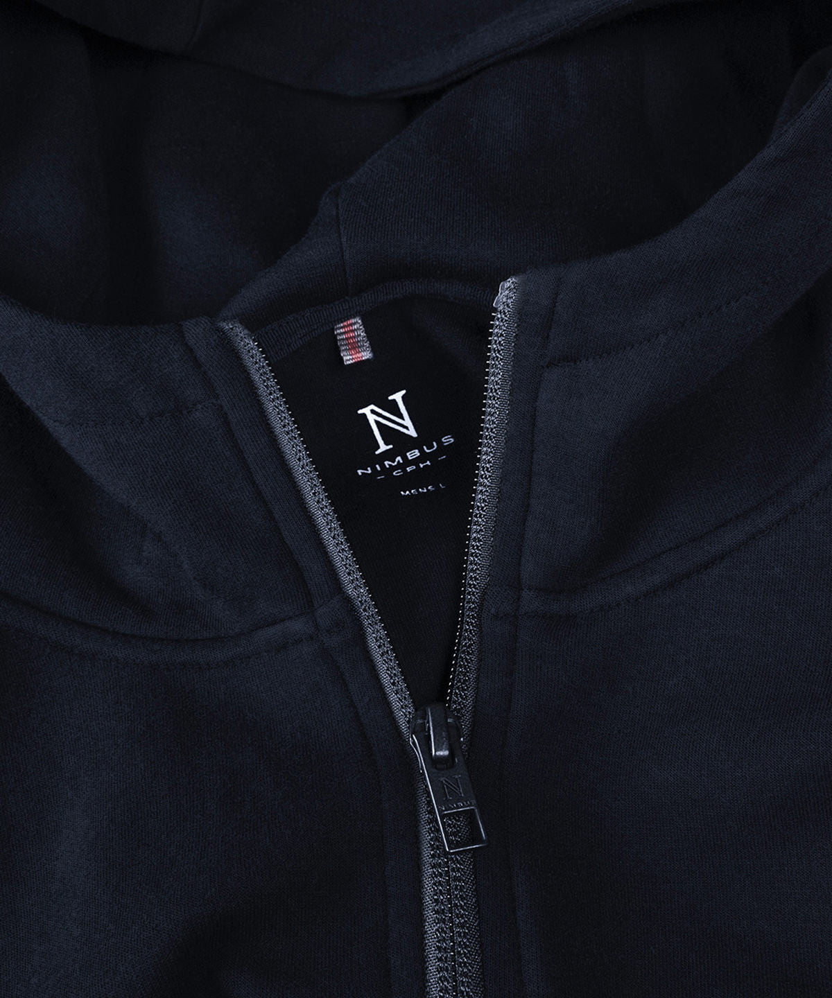Hampton - Premium Double Faced Hoodie | BLACK