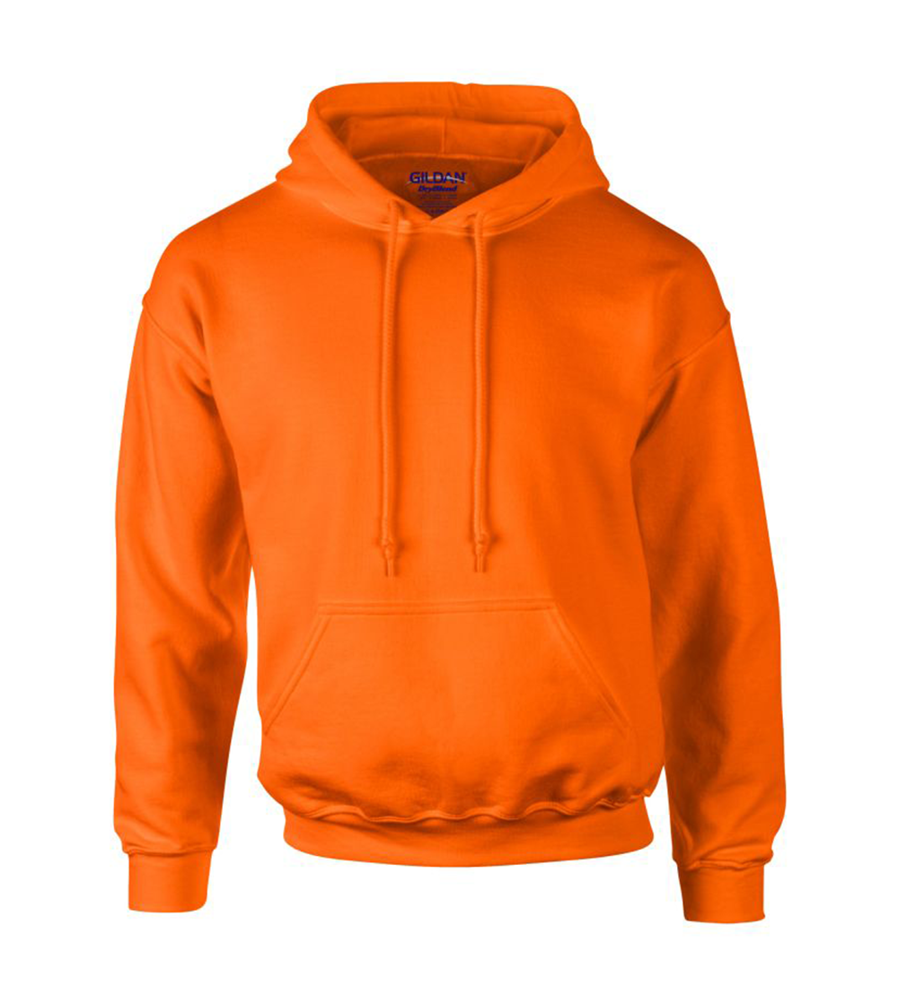 Ultra Blend Adult Hooded Sweatshirt | SAFETY ORANGE