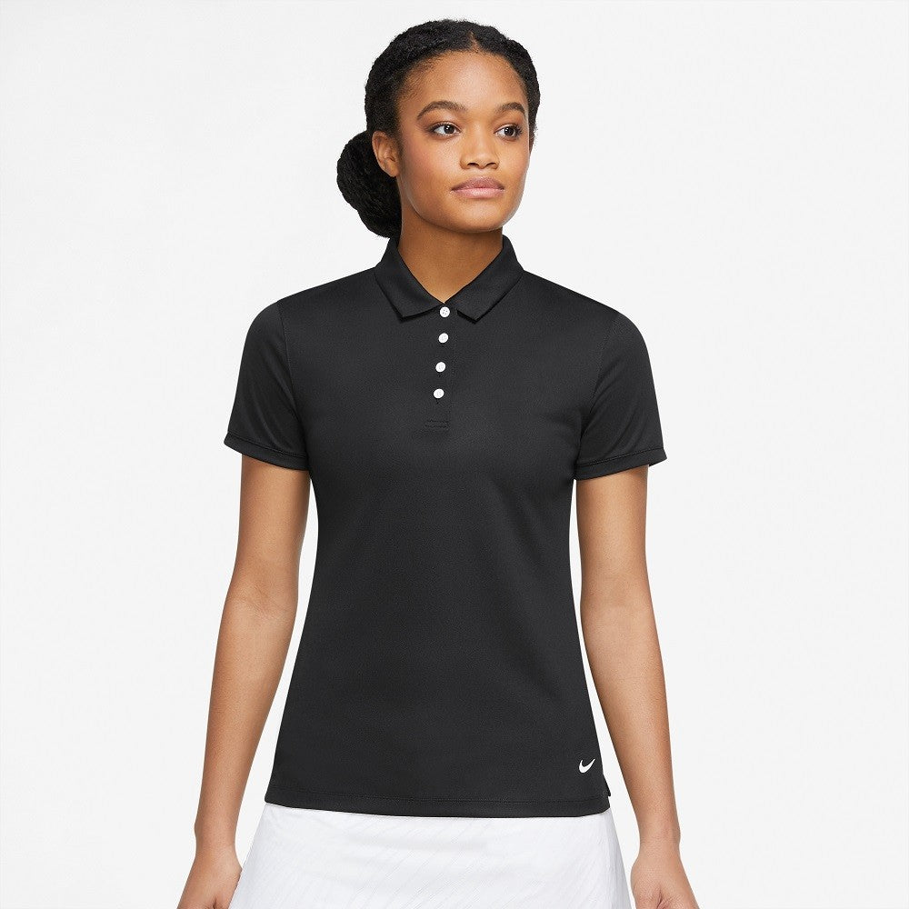 Women’s Nike Victory Solid Polo | WHITE/BLACK