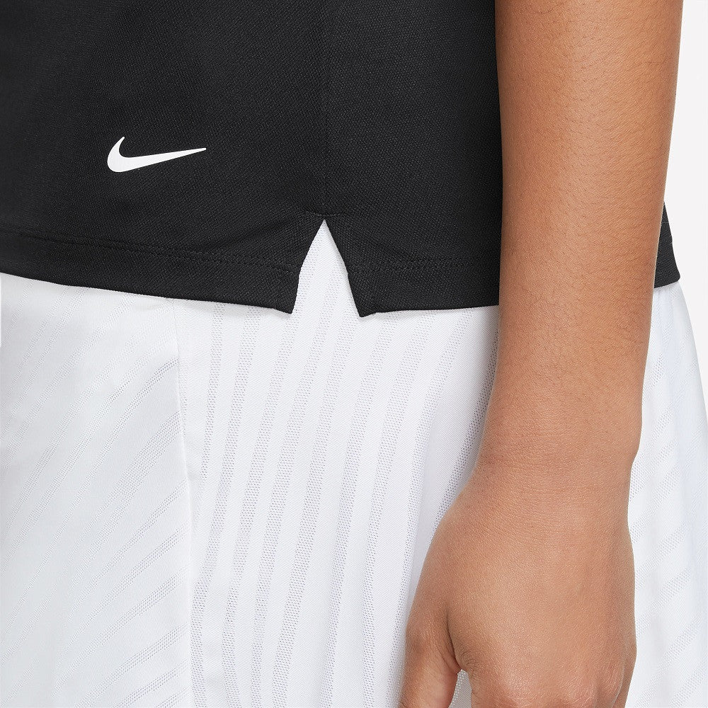 Women’s Nike Victory Solid Polo | WHITE/BLACK
