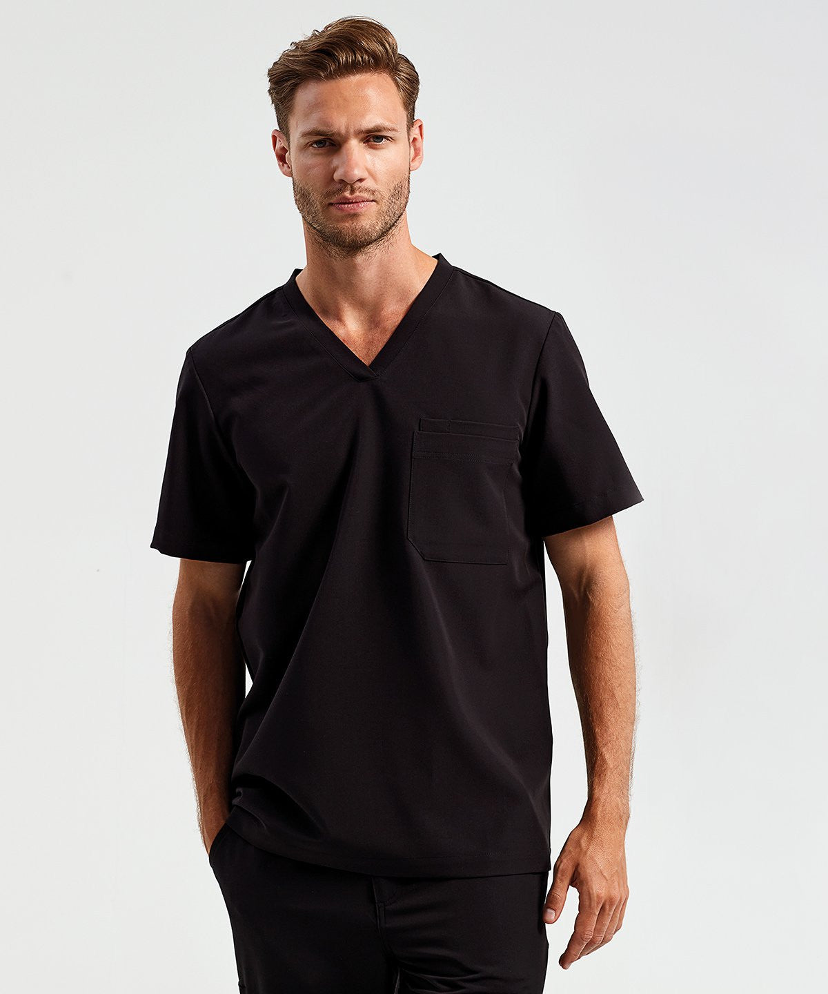 Onna-stretch tunic | NAVY