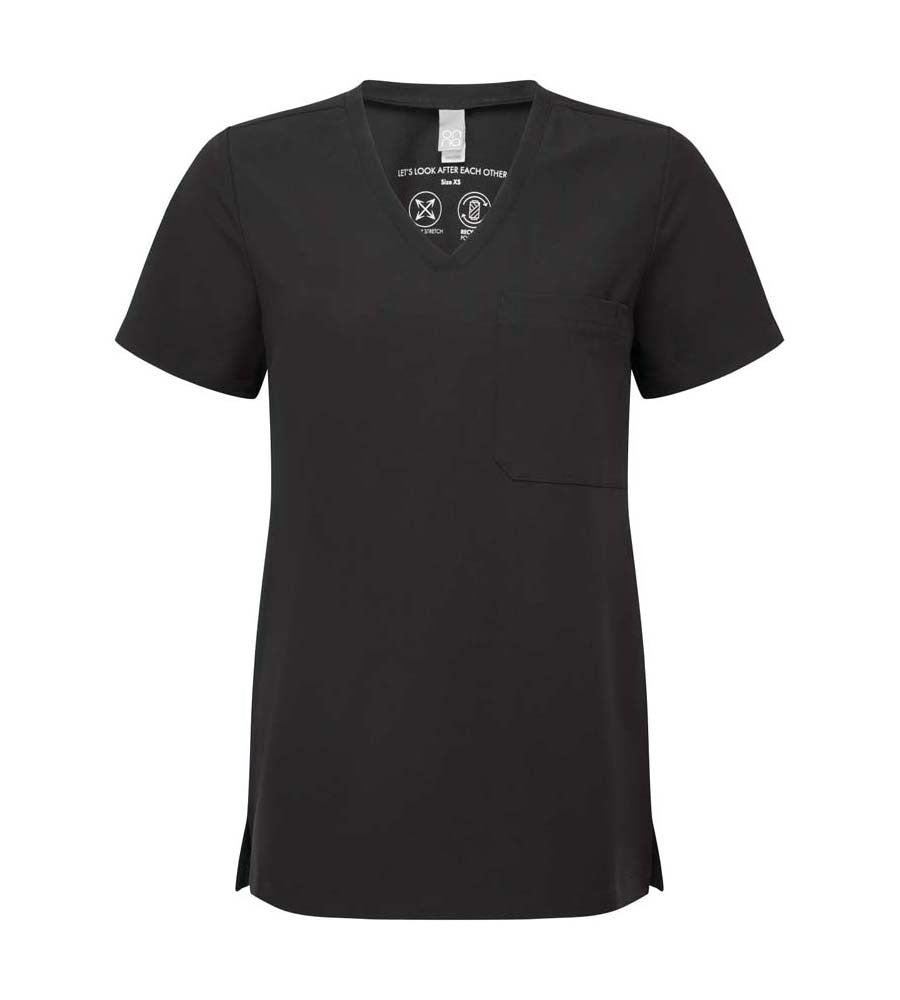 Womens Limitless Onna-stretch tunic | BLACK