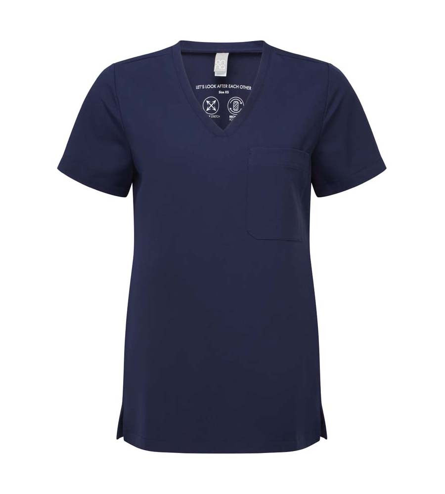 Womens Limitless Onna-stretch tunic | NAVY