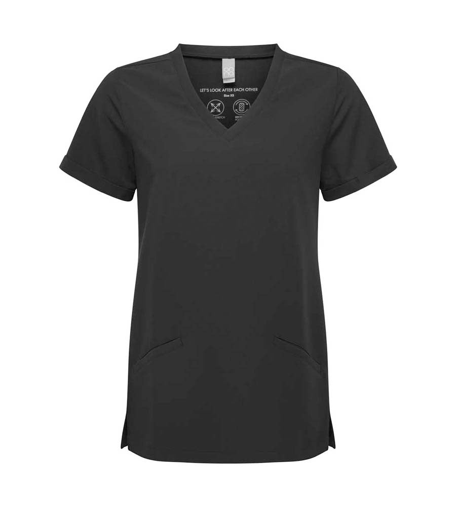 Womens Onna-Stretch Tunic | BLACK