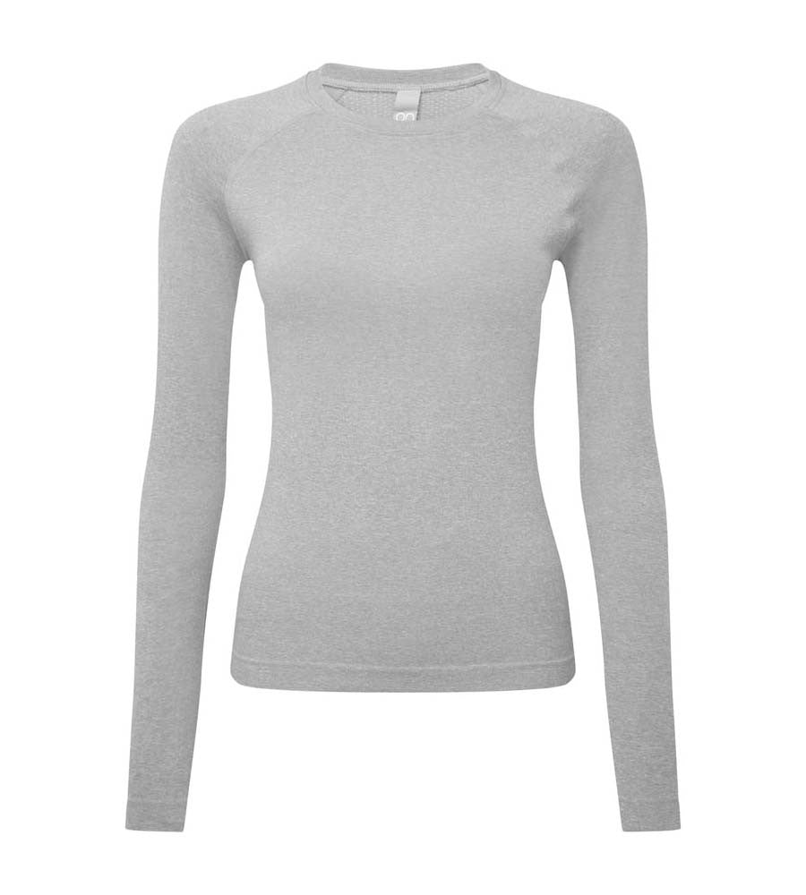 Womens Unstoppable fresh underscrub baselayer | GREY HEATHER