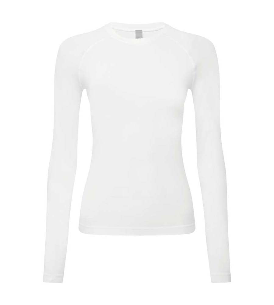 Womens Unstoppable fresh underscrub baselayer | WHITE