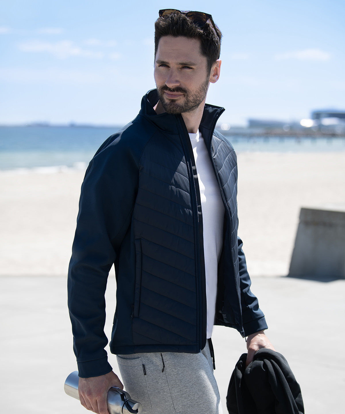 Bloomsdale - Comfortable Hybrid Jacket | NAVY