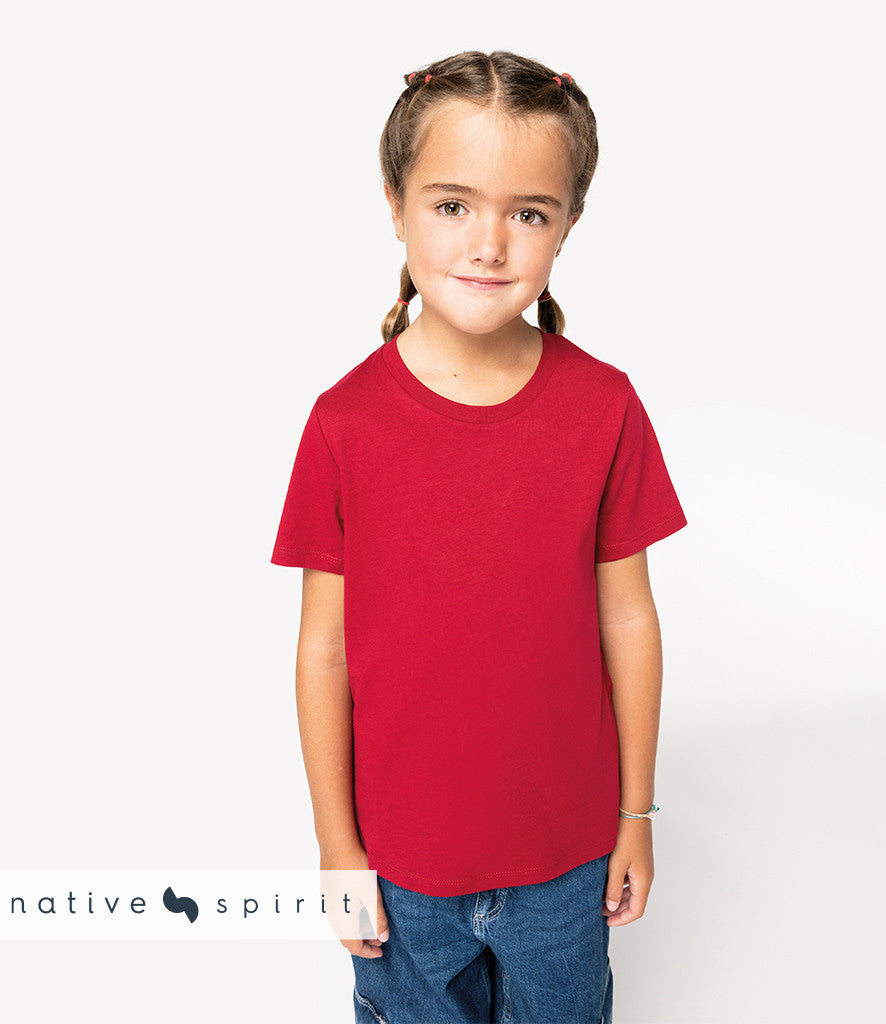 Native Spirit Kids T-Shirt | DARK CHERRY