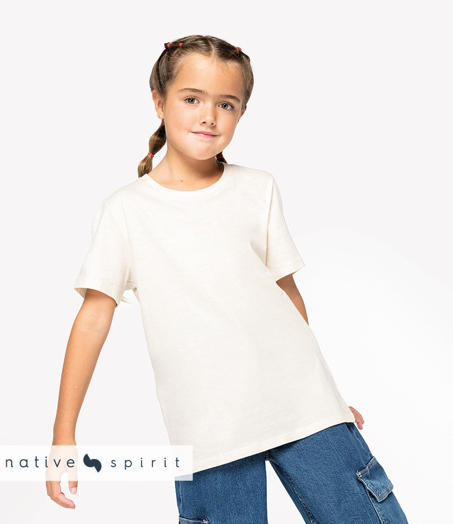 Native Spirit Kids T-Shirt | BLACK