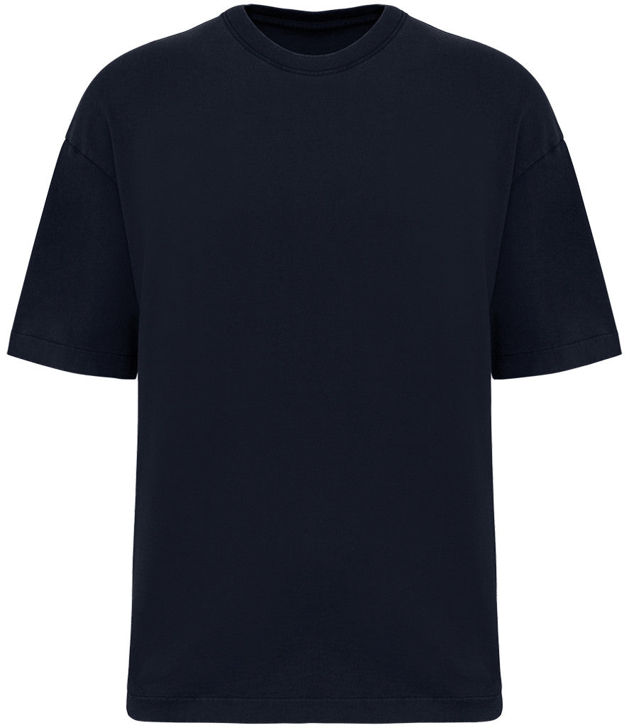 Oversized Washed Effect Tshirt | WASHED NAVY
