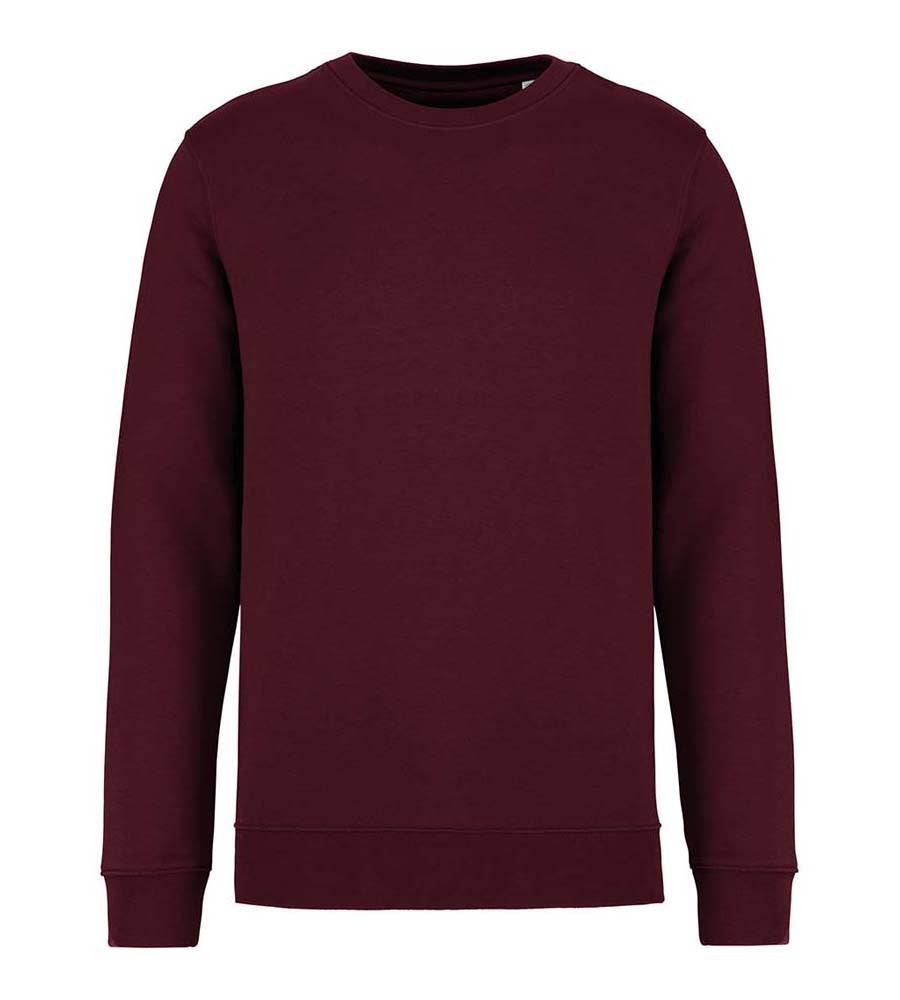 Unisex Crew Neck Sweatshirt | DARK CHERRY