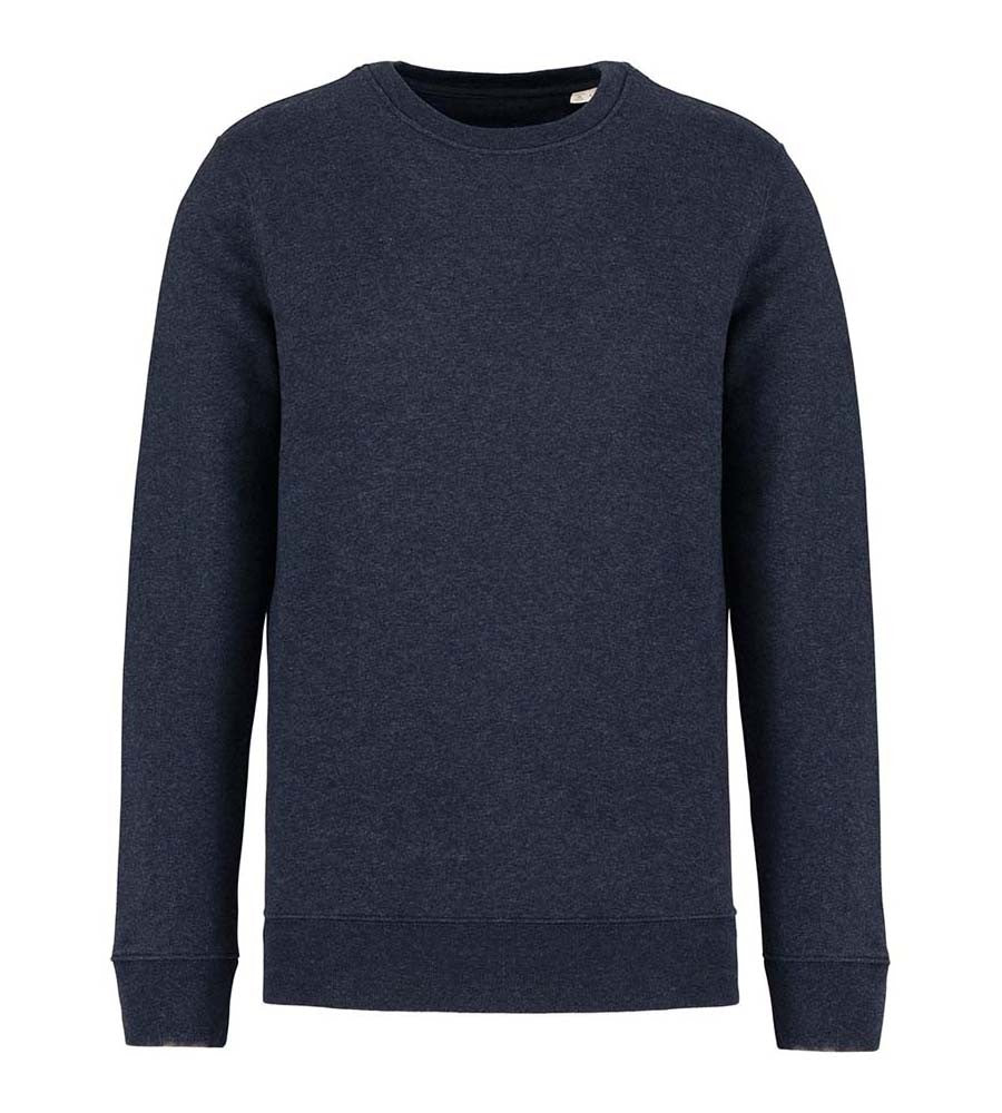 Unisex Crew Neck Sweatshirt | NAVY BLUE HEATHER