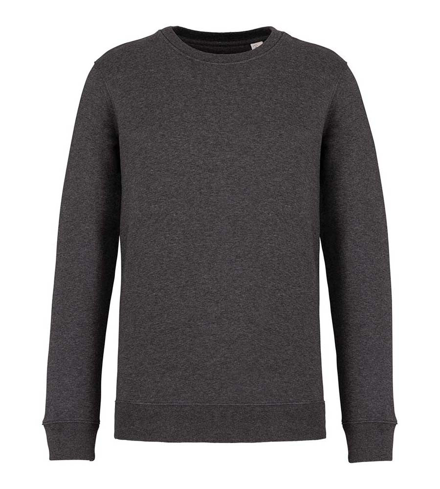 Unisex Crew Neck Sweatshirt | VOLCANO GREY HEATHER