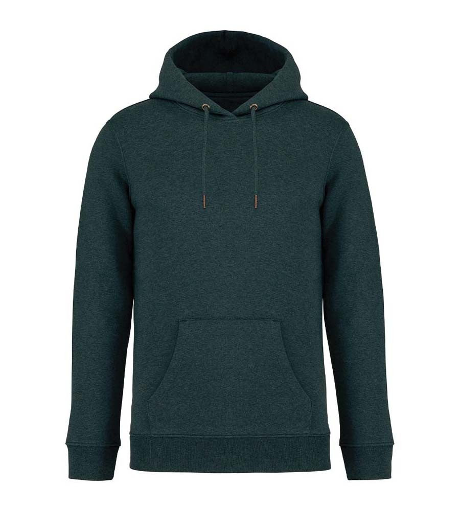 Unisex heavyweight Hooded Sweatshirt | AMAZON GREEN HEATHER