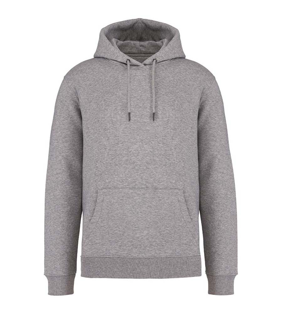 Unisex heavyweight Hooded Sweatshirt | MOON GREY HEATHER