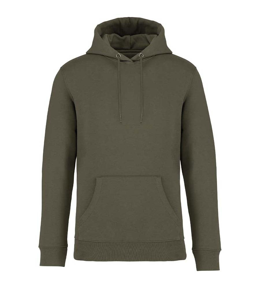 Unisex heavyweight Hooded Sweatshirt | ORGANIC KHAKI