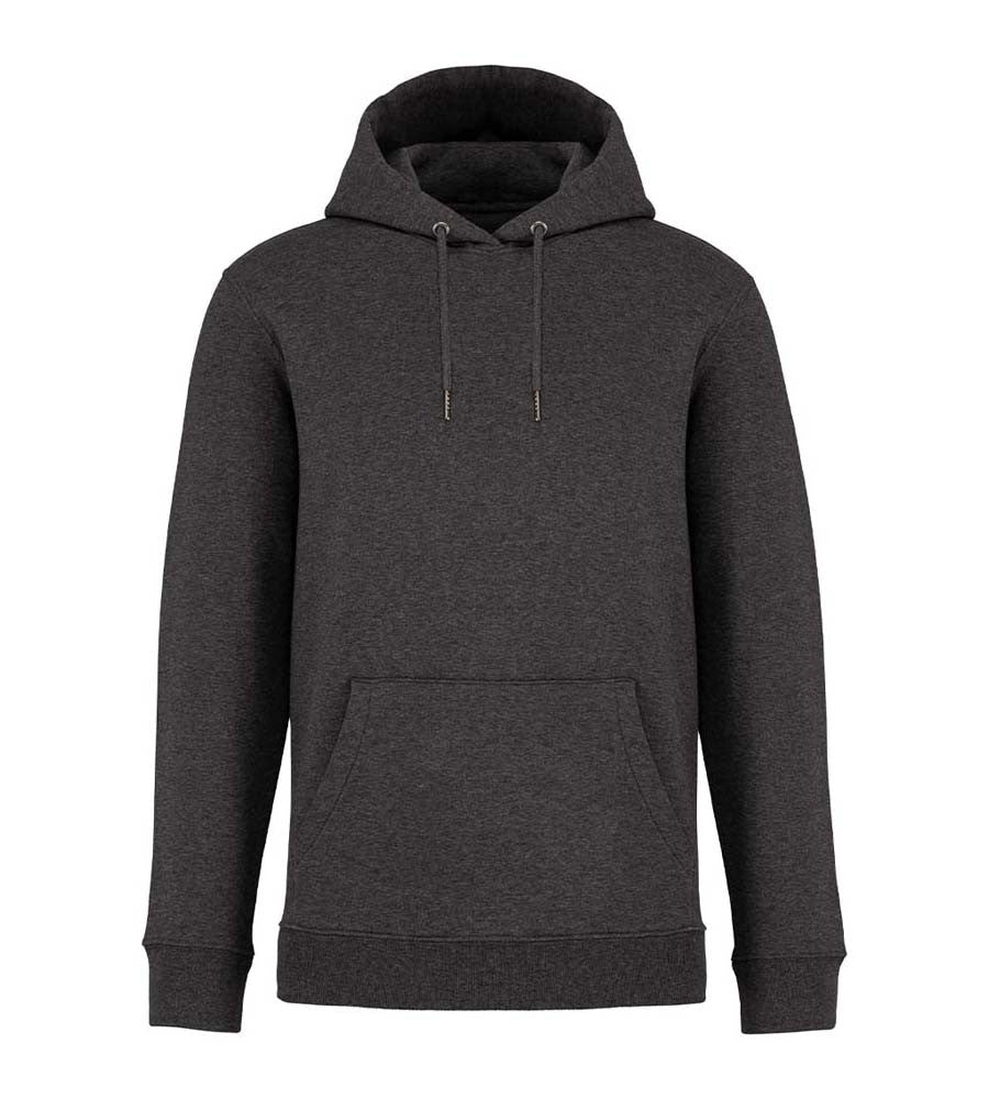 Unisex heavyweight Hooded Sweatshirt | VOLCANO GREY HEATHER