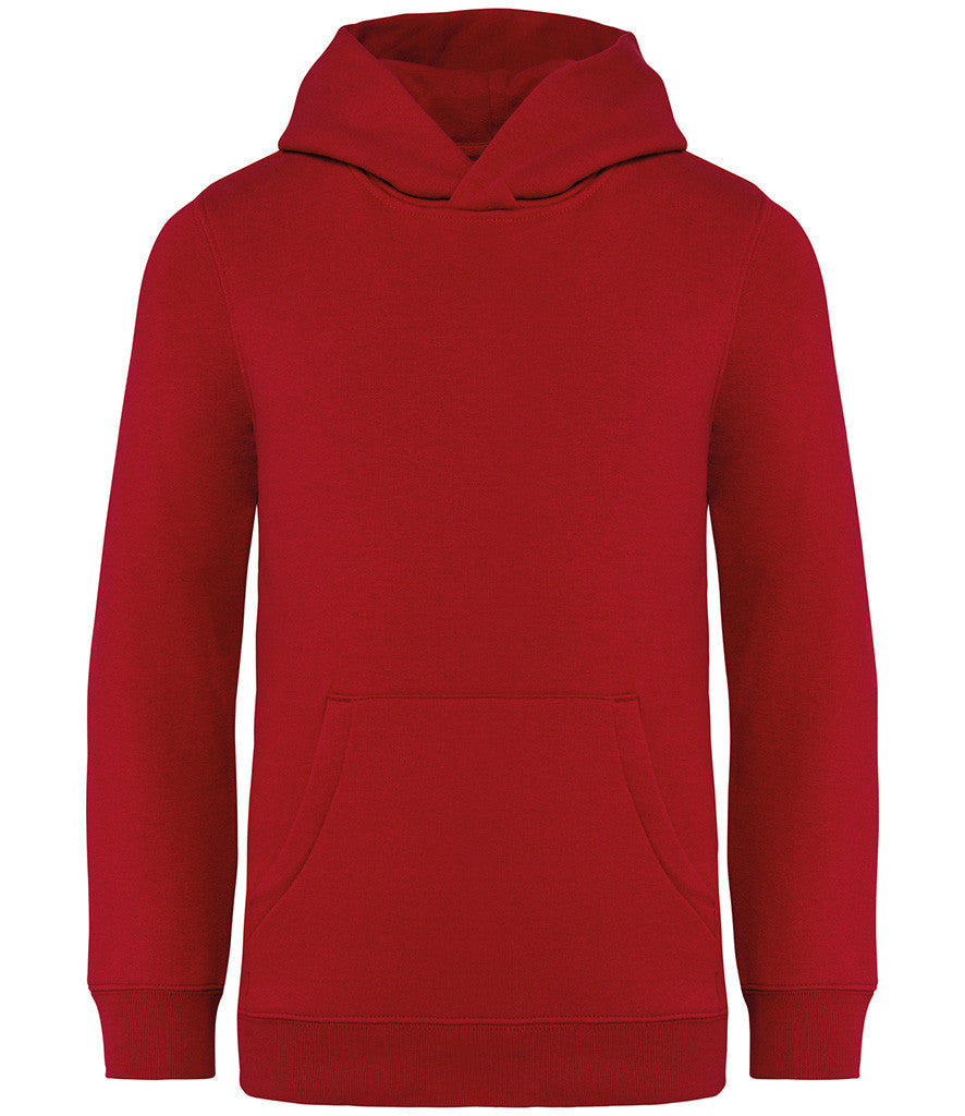 Kids Hooded Sweatshirt | HIBISCUS RED