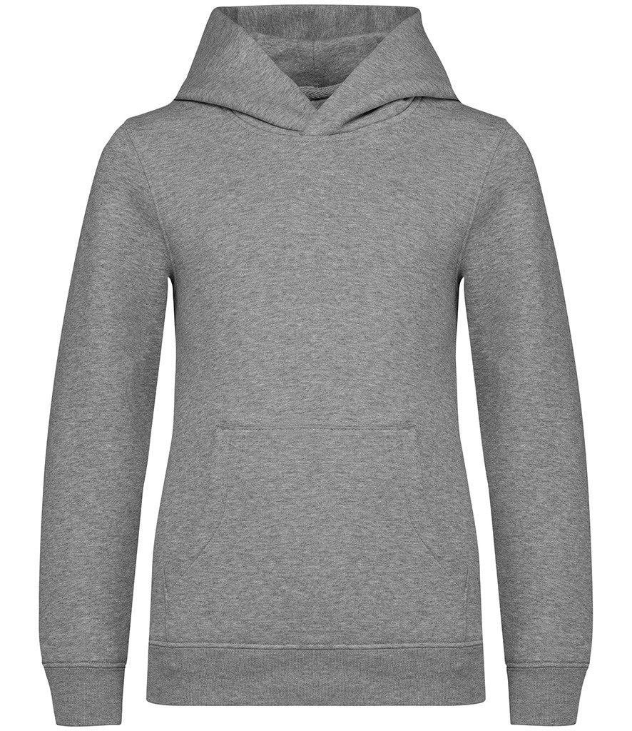 Kids Hooded Sweatshirt | MOON GREY HEATHER