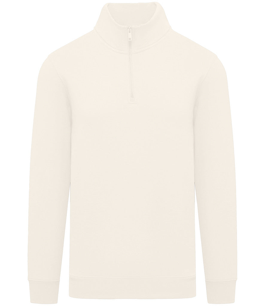 Quarter Zip Sweatshirt | IVORY