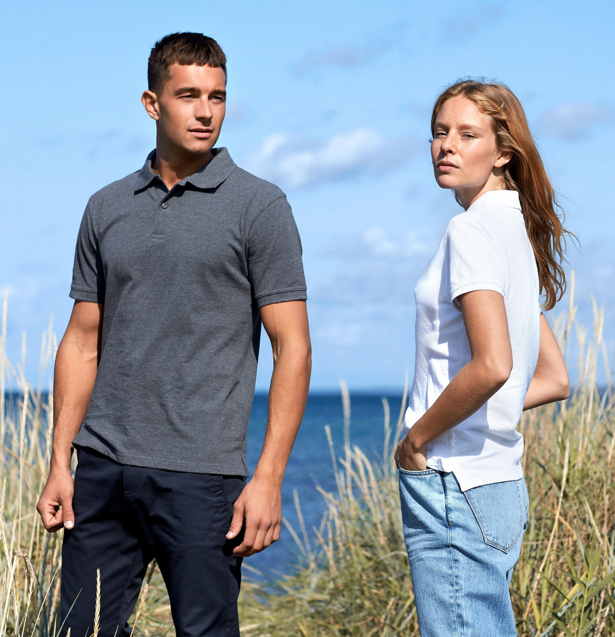 Neutral Classic Polo | BORDEAUX
